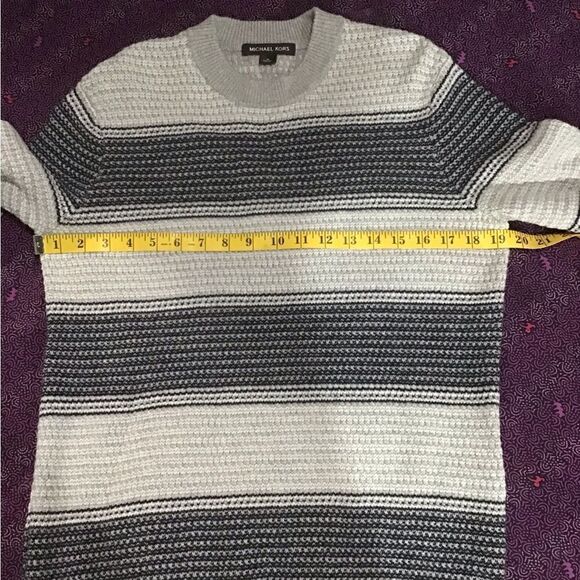 MICHAEL KORS Men’s Merino WOOL Sweater M - Picture 8 of 14